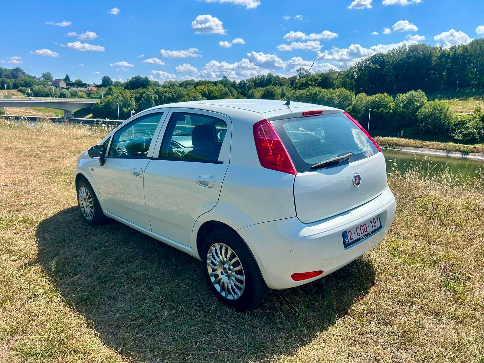 Fiat punto 1.2 ess. Euro 6, Auto's, Voorwielaandrijving, Stof, 1 kg, 5 deurs