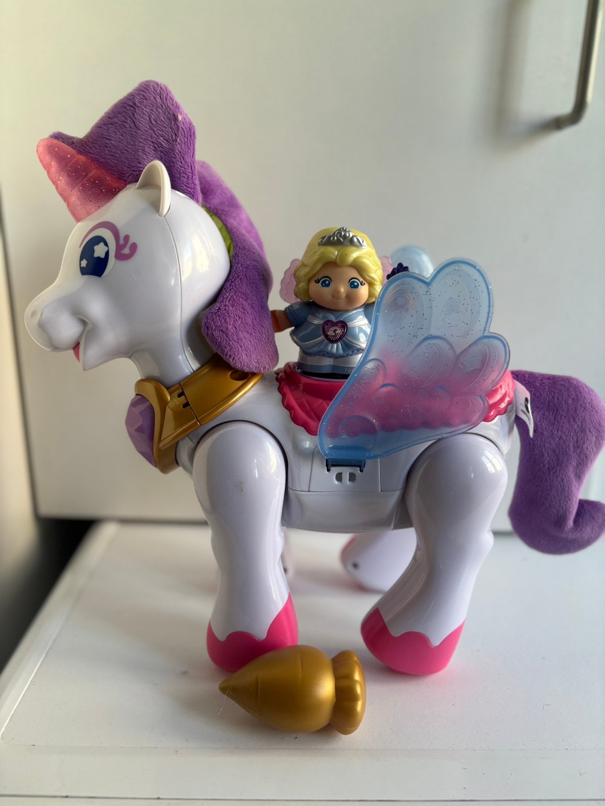 V tech magische eenhoorn met poppetje, Enfants & Bébés, Jouets | My Little Pony, Enlèvement ou Envoi, Comme neuf