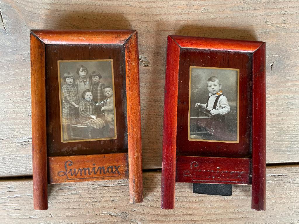 Luminax antieke fotokadertjes, Audio, Tv en Foto, Fotografie | Fotolijsten, Ophalen