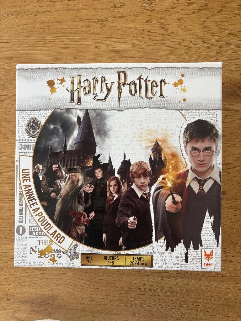 Jeu de société neuf Harry Potter : 1 an à Poudlard, Enlèvement ou Envoi, Neuf, Jeu