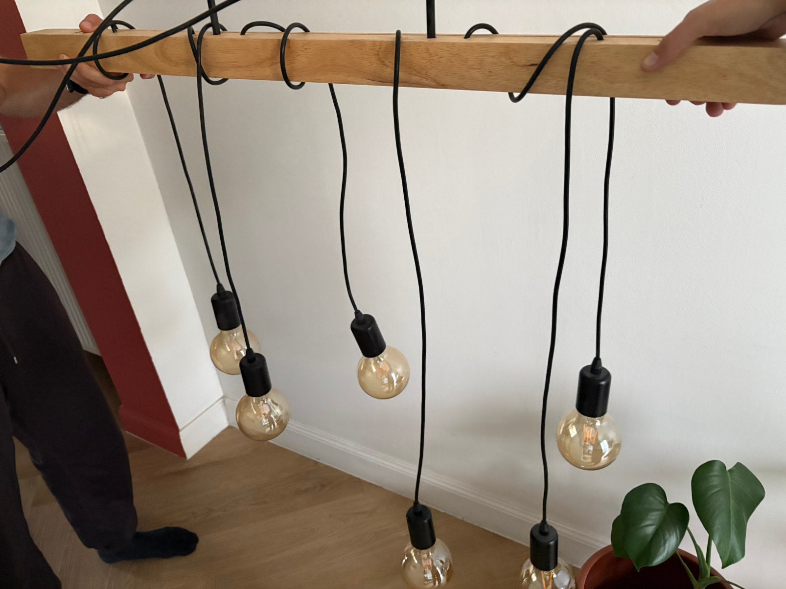 Lampe suspendue confortable et industrielle., Maison & Meubles, Enlèvement, Comme neuf