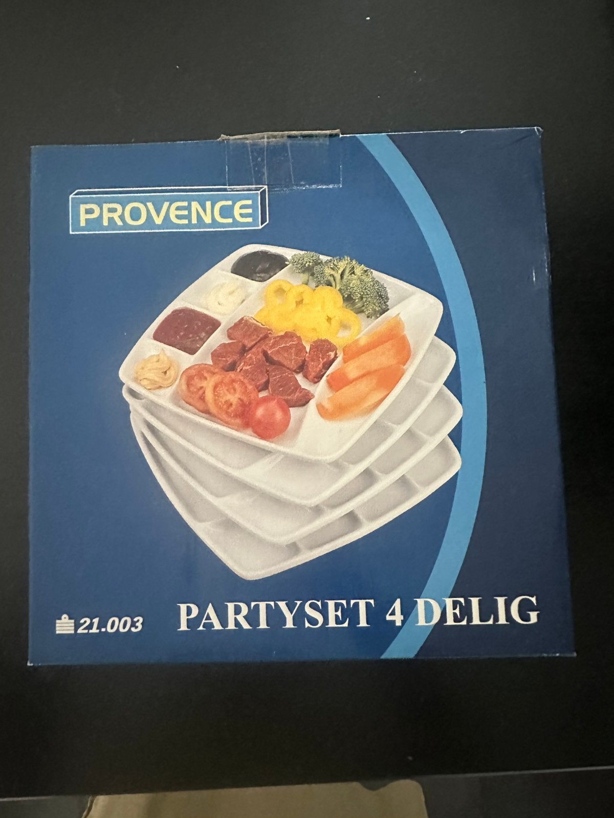 Gourmet-/fondueborden, wit porselein, nieuw in doos, Huis en Inrichting, Keuken | Servies, Overige merken, Nieuw, Ophalen of Verzenden