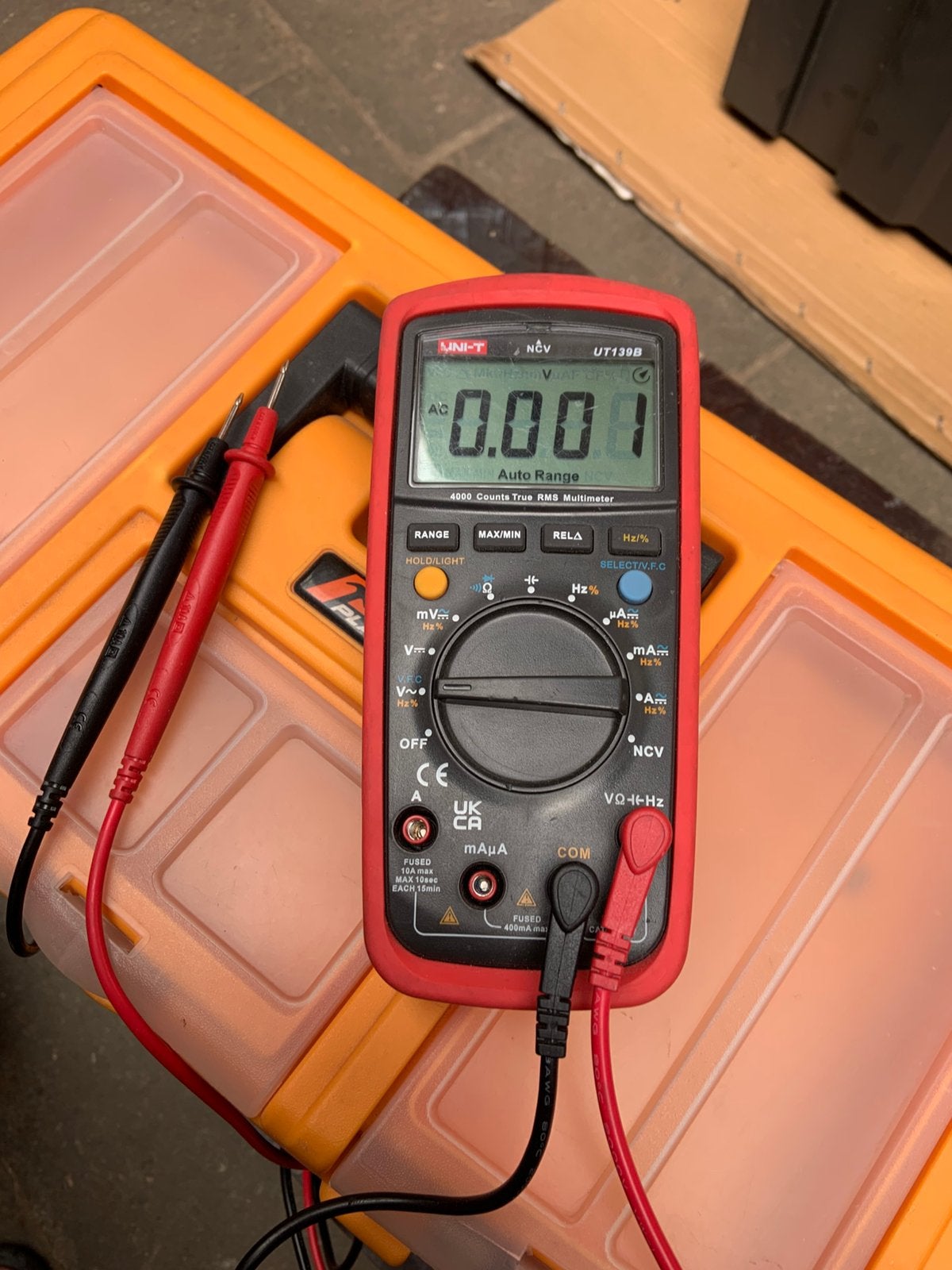 Multimeter, Doe-het-zelf en Bouw, Meetapparatuur, Ophalen, Zo goed als nieuw, Multimeter