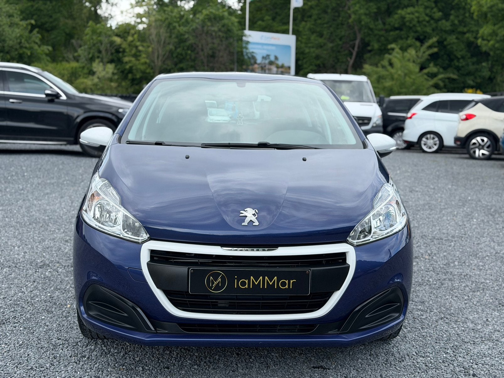 PEUGEOT 208, Auto's, Elektrische ramen, Stof, 50 kW, Blauw