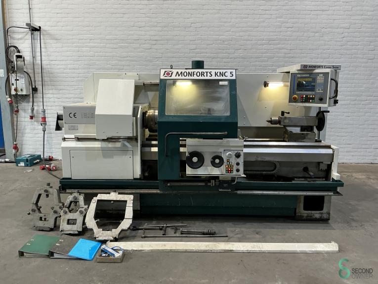 Horizontale draaibanken Monforts KNC5-1500 1999, Zakelijke goederen, Machines en Bouw | Metaalbewerking