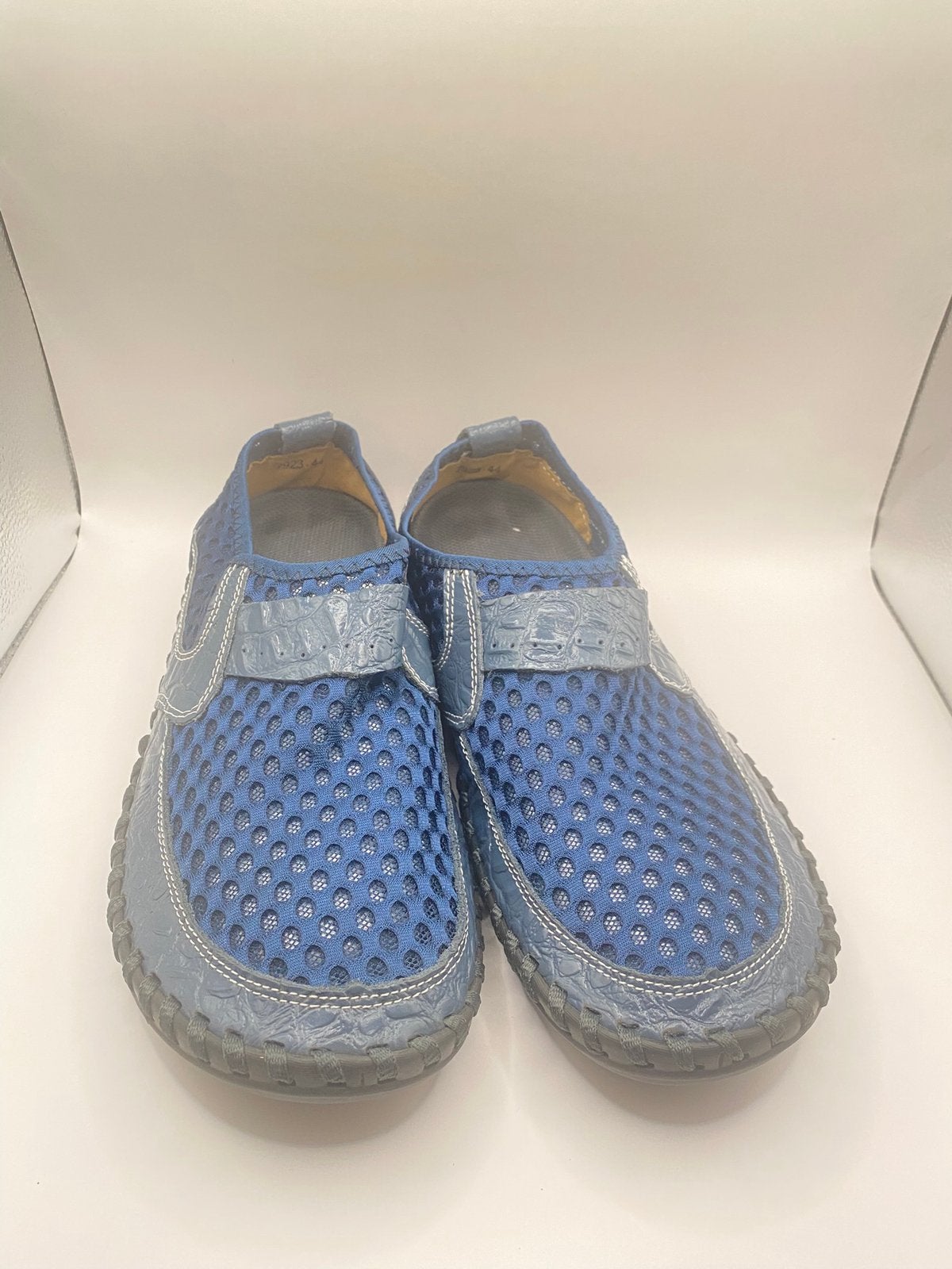 Comfortabele blauwe instappers - ideaal voor zomer, Vêtements | Hommes, Chaussures, Neuf, Enlèvement ou Envoi, Flâneurs, Bleu