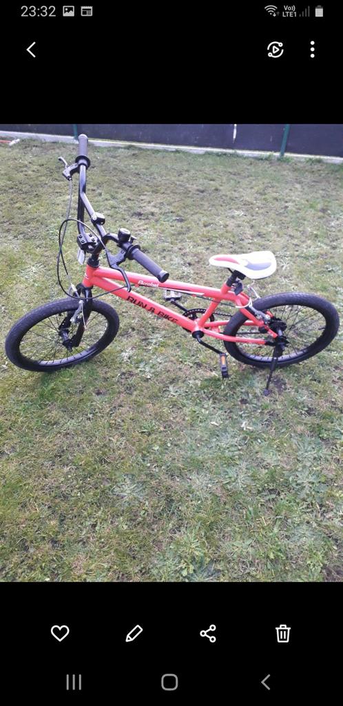 Rode bmx, Fietsen en Brommers, Ophalen