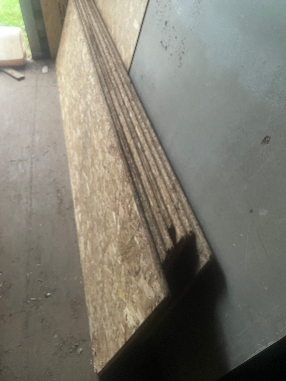 Osb platen en betonplex, Ophalen, Zo goed als nieuw