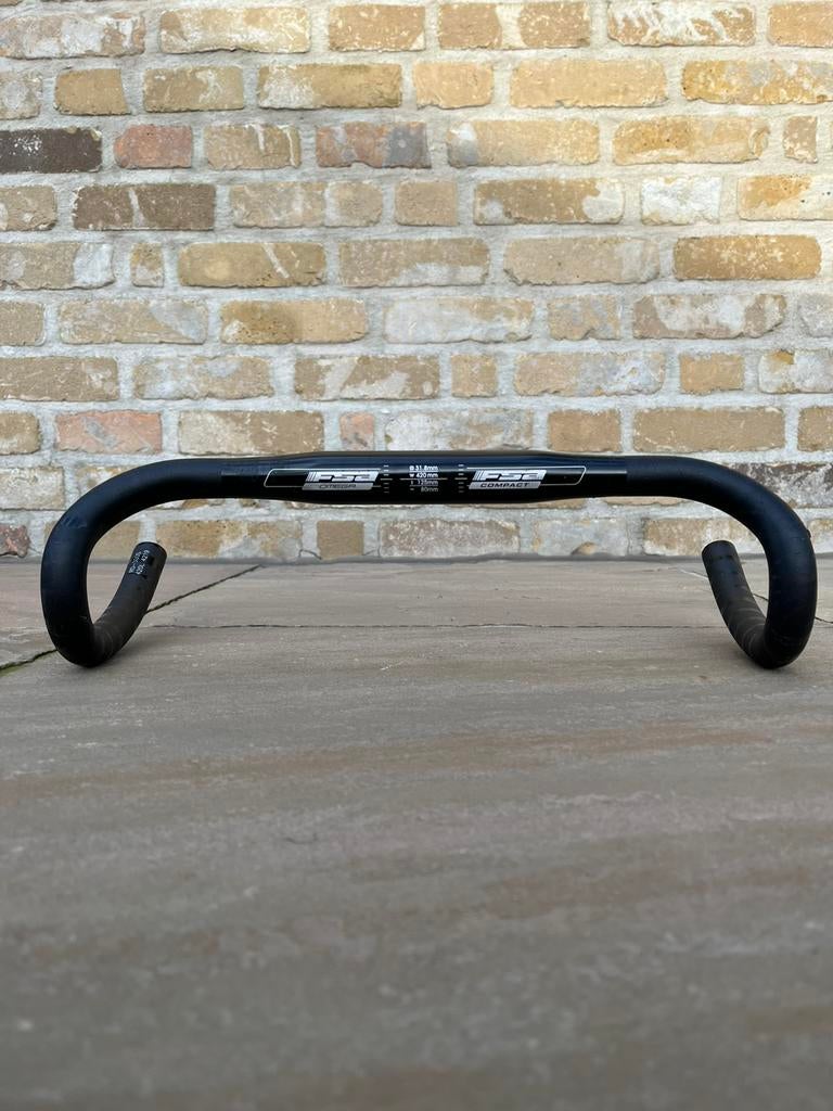 FSA omega compact stuur koersfiets, Fietsen en Brommers, Fietsonderdelen, Ophalen, Gebruikt, Stuur