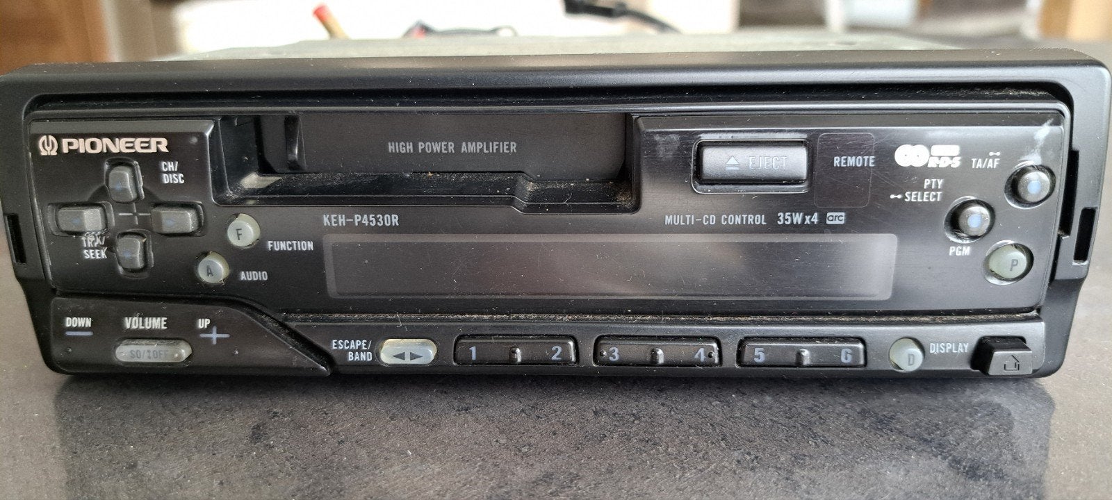 Pioneer vintage radio/cassette, Auto diversen, Ophalen, Gebruikt