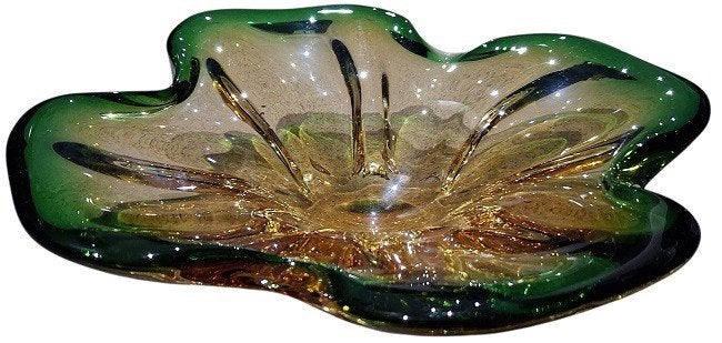 Murano vintage glazen schaal, Antiek en Kunst, Ophalen of Verzenden