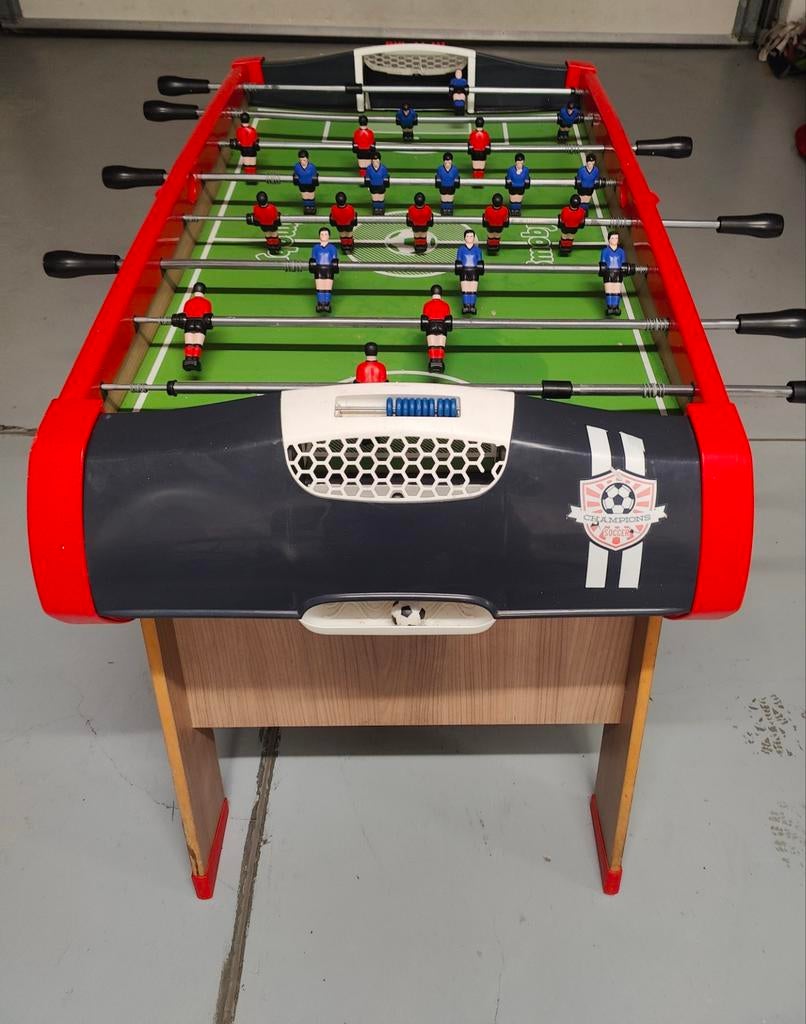 „Smoby” houten voetbaltafel, Ophalen