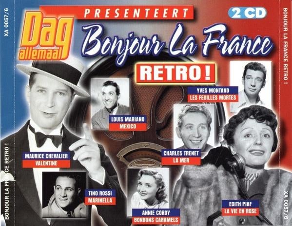 Bonjour La France Retro! (2CD), Cd's en Dvd's, Cd's | Franstalig, Ophalen of Verzenden