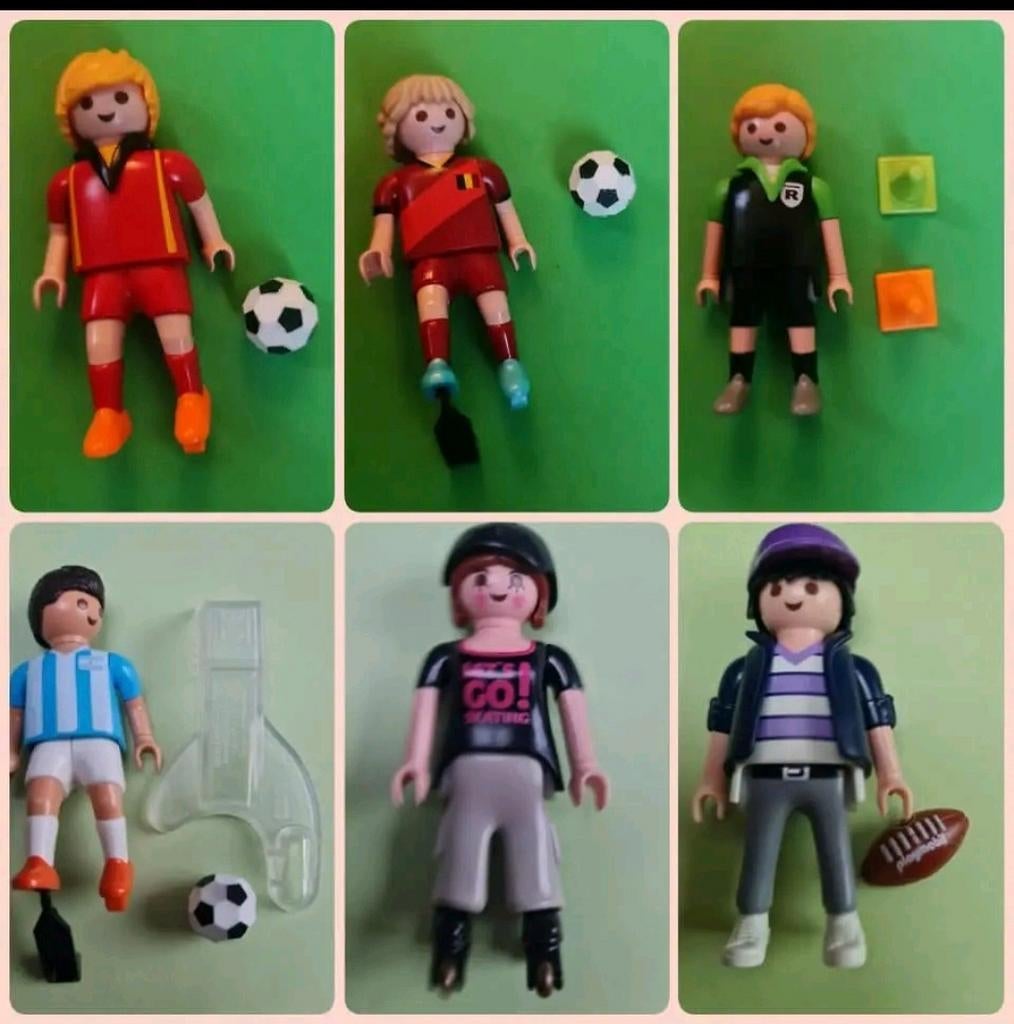 Playmobil figuren sport : personages met attribut (deel 4), Kinderen en Baby's, Ophalen of Verzenden