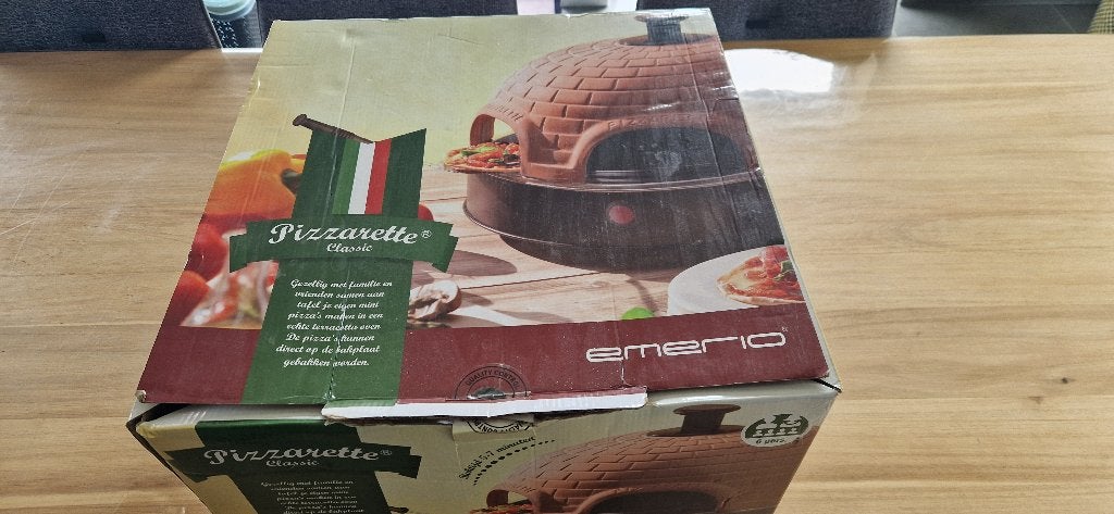 Pizzaoven Emerio Pizzarette, Enlèvement, Utilisé