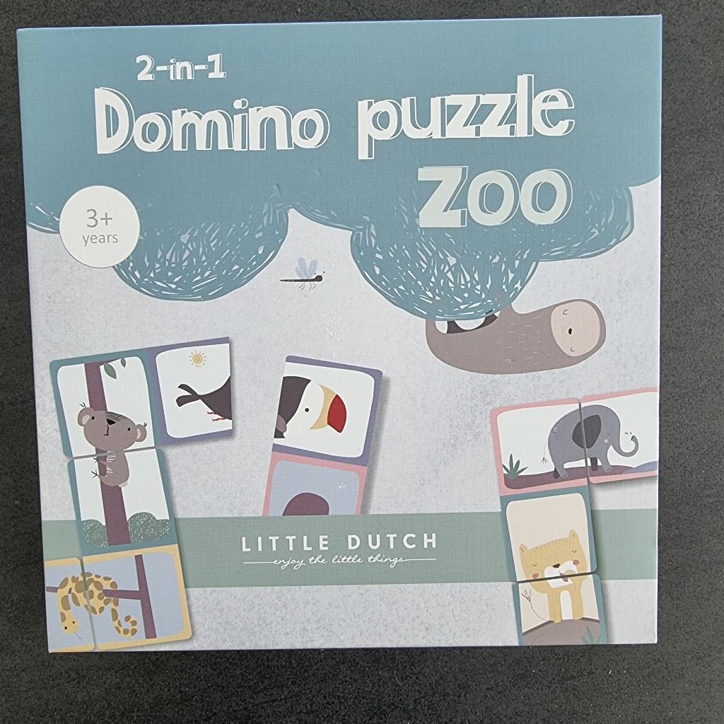Little Dutch Domino puzzle zoo, Enlèvement ou Envoi, Comme neuf, 2 à 4 ans