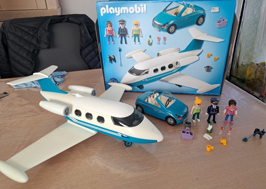 Playmobil vliegtuig, Ophalen, Gebruikt, Complete set, Voertuig