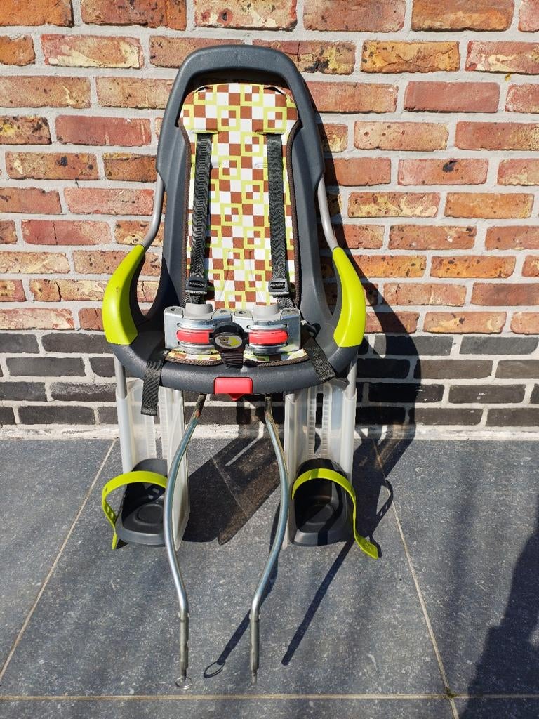 Qibbel fietsstoeltje, Ophalen, Achterzitje, Qibbel, Gebruikt