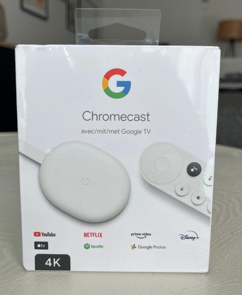 Google Chromecast met Google TV 4K – NIEUW & VERZEGELD, Audio, Tv en Foto, Ophalen of Verzenden, Nieuw