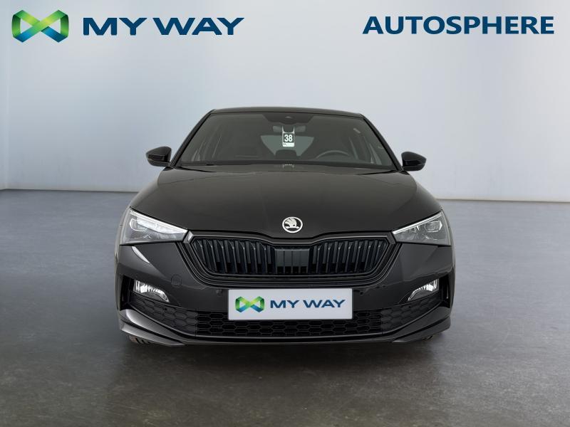 Skoda Scala Monte Carlo | 1.0 tsi 110 cv | GPS | Toit pano |, Euro 6, Entreprise, Noir, 5 portes