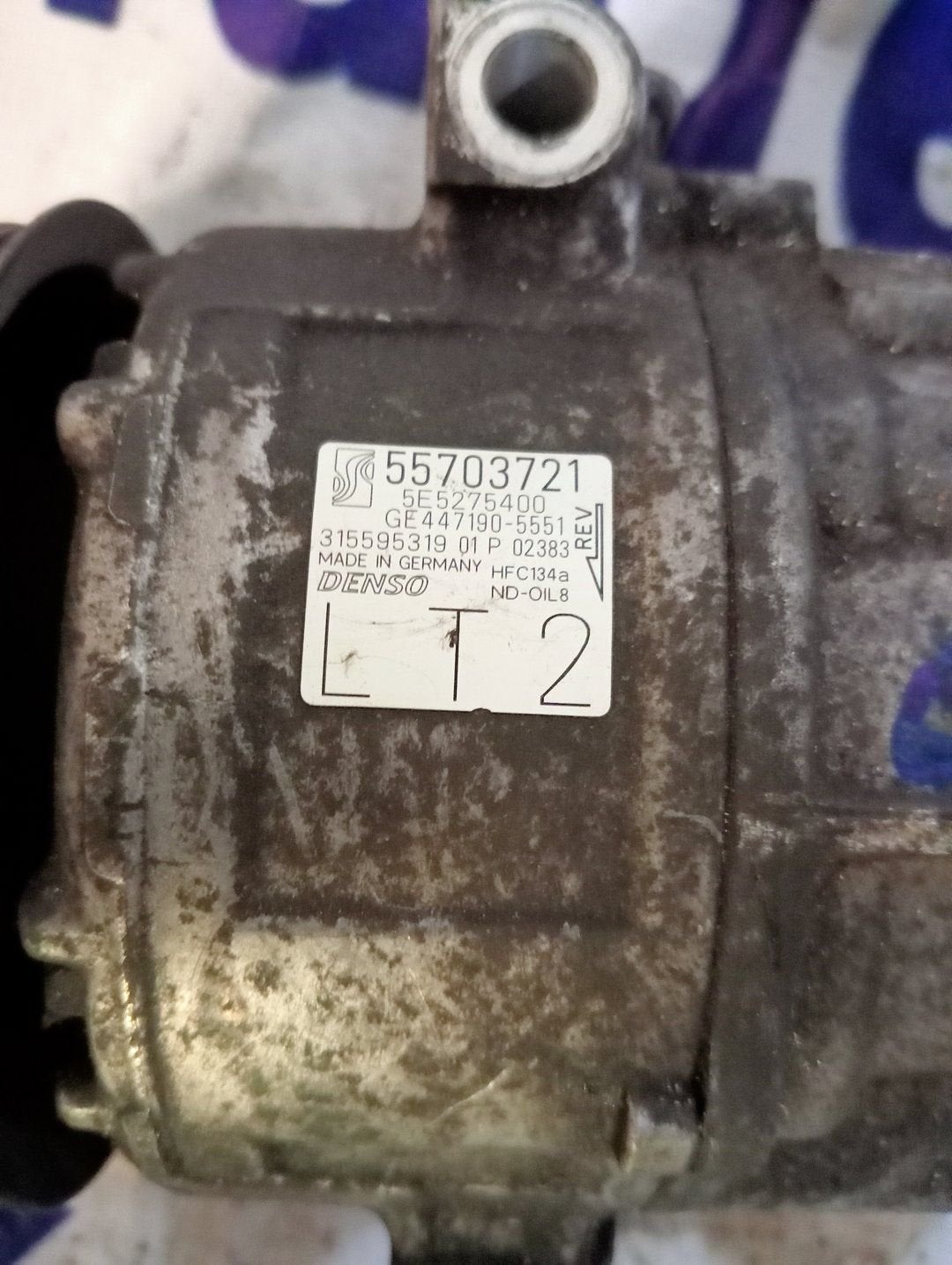 Opel Corsa D (2006 - 2014) Airco pomp 55703721, Gebruikt, -, -, Ophalen of Verzenden