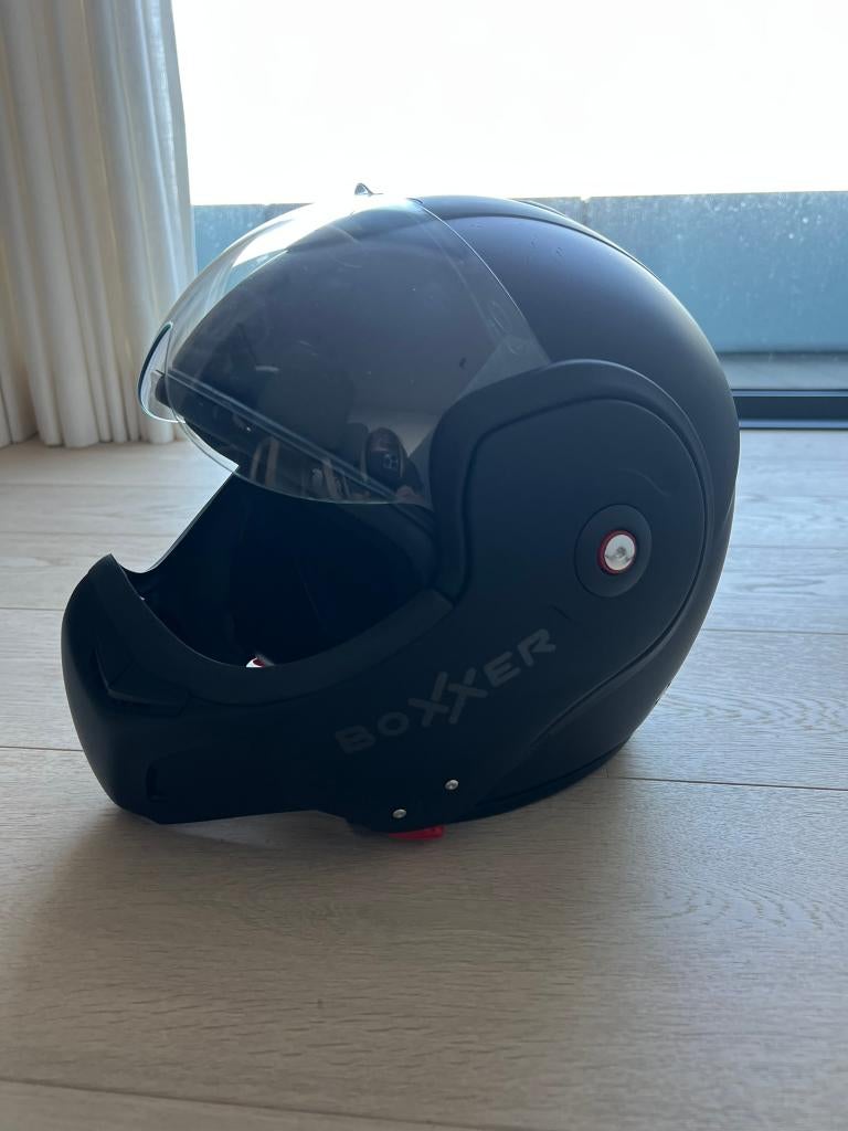 Motorhelm Roof boxxer mat zwart maat 57 (sm), Motoren, Kleding | Motorhelmen, Heren, Integraalhelm, S, Overige merken, Tweedehands