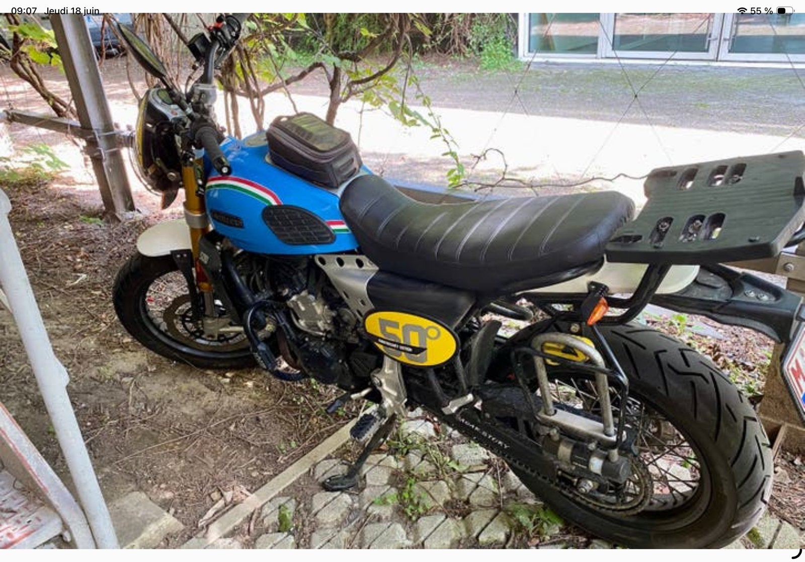 Fantic Caballero 500-50e jubileumeditie - 2021-13500 km, Motoren, Ophalen, 1 cilinder, 12 t/m 35 kW
