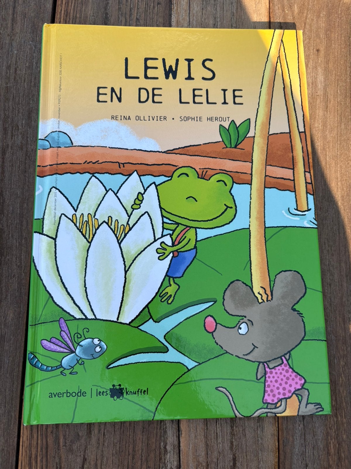 Leesboek - Lewis en de lelie, Boeken, Ophalen, Zo goed als nieuw, Nederlands