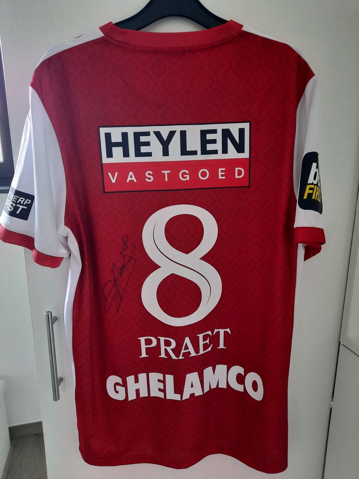 RAFC gesigneerd shirt Dennis Praet, Ophalen of Verzenden, Nieuw, Shirt