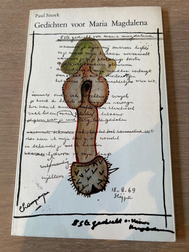 Boekje gedichten Voor Maria Magdalena gesigneerd, Ophalen of Verzenden, Zo goed als nieuw, Paul snoeck, Eén auteur