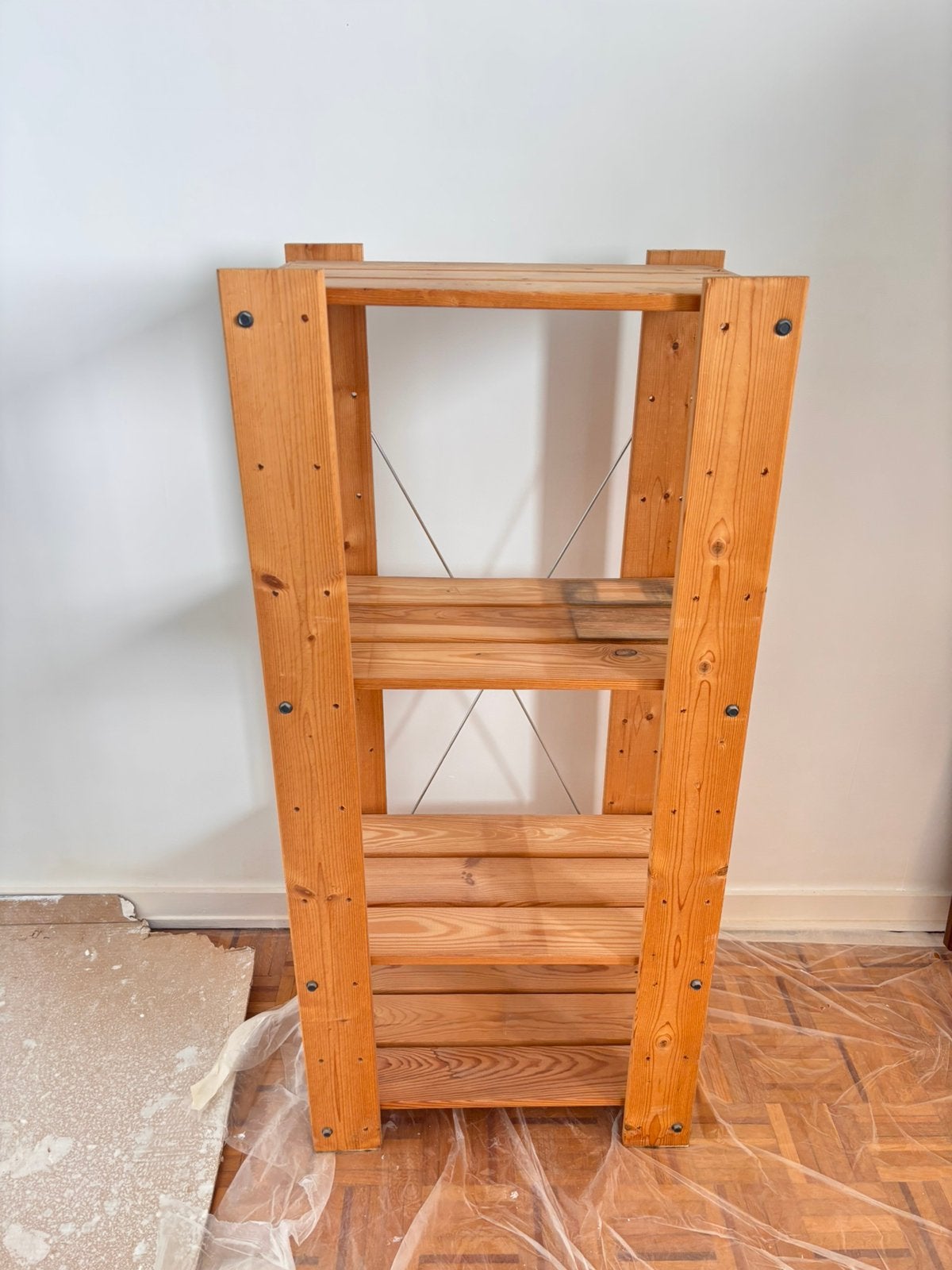 Étagère en bois ikea pin massif, Enlèvement, Utilisé