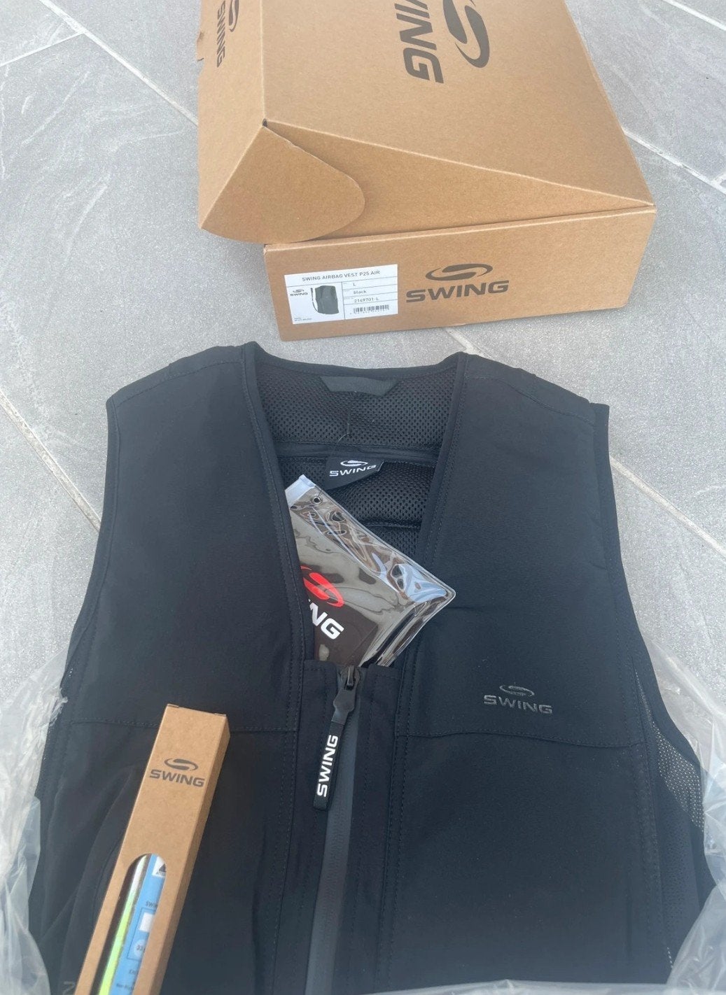 Gilet airbag Swing P25 taille L, Enlèvement ou Envoi, L