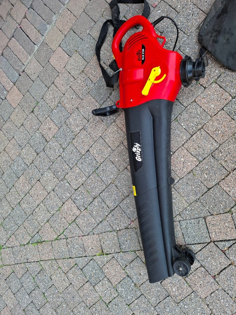 Aspirateur souffleur pour feuilles, Jardin & Terrasse, Souffleurs de feuilles, Électrique, Enlèvement, Utilisé, Avec sac de ramassage