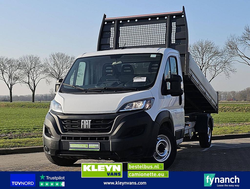 Fiat DUCATO 2.2 Kipper L3 XL 140Pk!, Auto's, Bestelwagens en Lichte vracht, Bedrijf, ABS, Airconditioning, Centrale vergrendeling