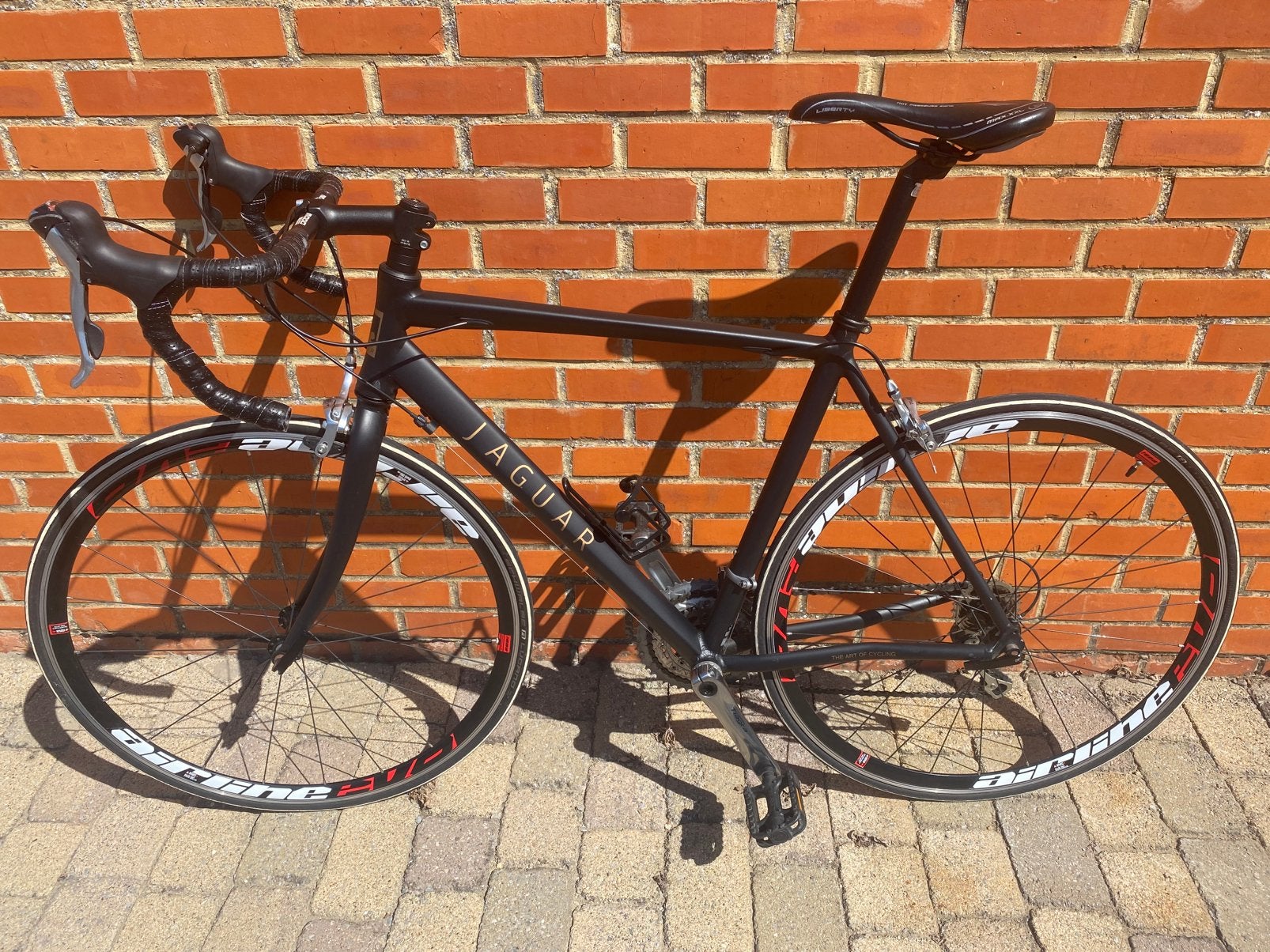 Koersfiets Jaguar – Shimano Tiagra 2x10 – prijs bespreekbaar, Vélos & Vélomoteurs, Vélos | Vélos de course, Enlèvement, Comme neuf
