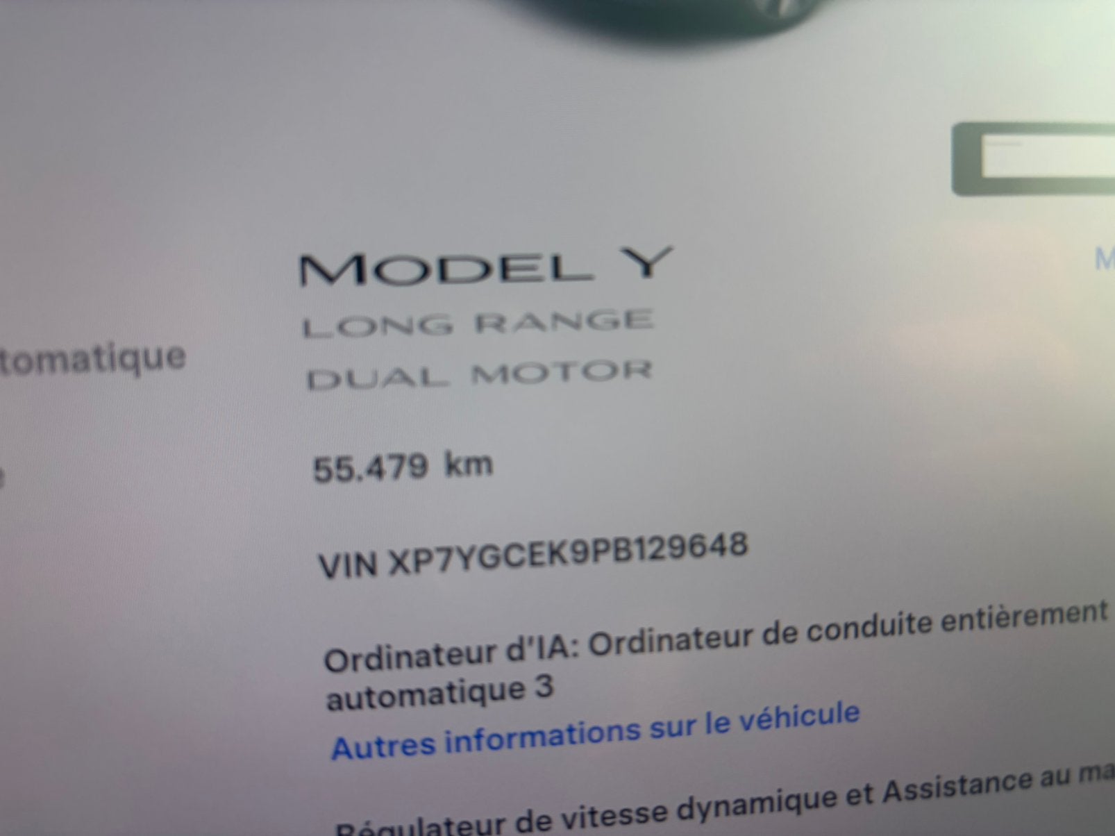 Tesla model y grande autonomie, duel moteur, Autos, Tesla, 378 kW, Achat, Euro 6, Carnet d'entretien