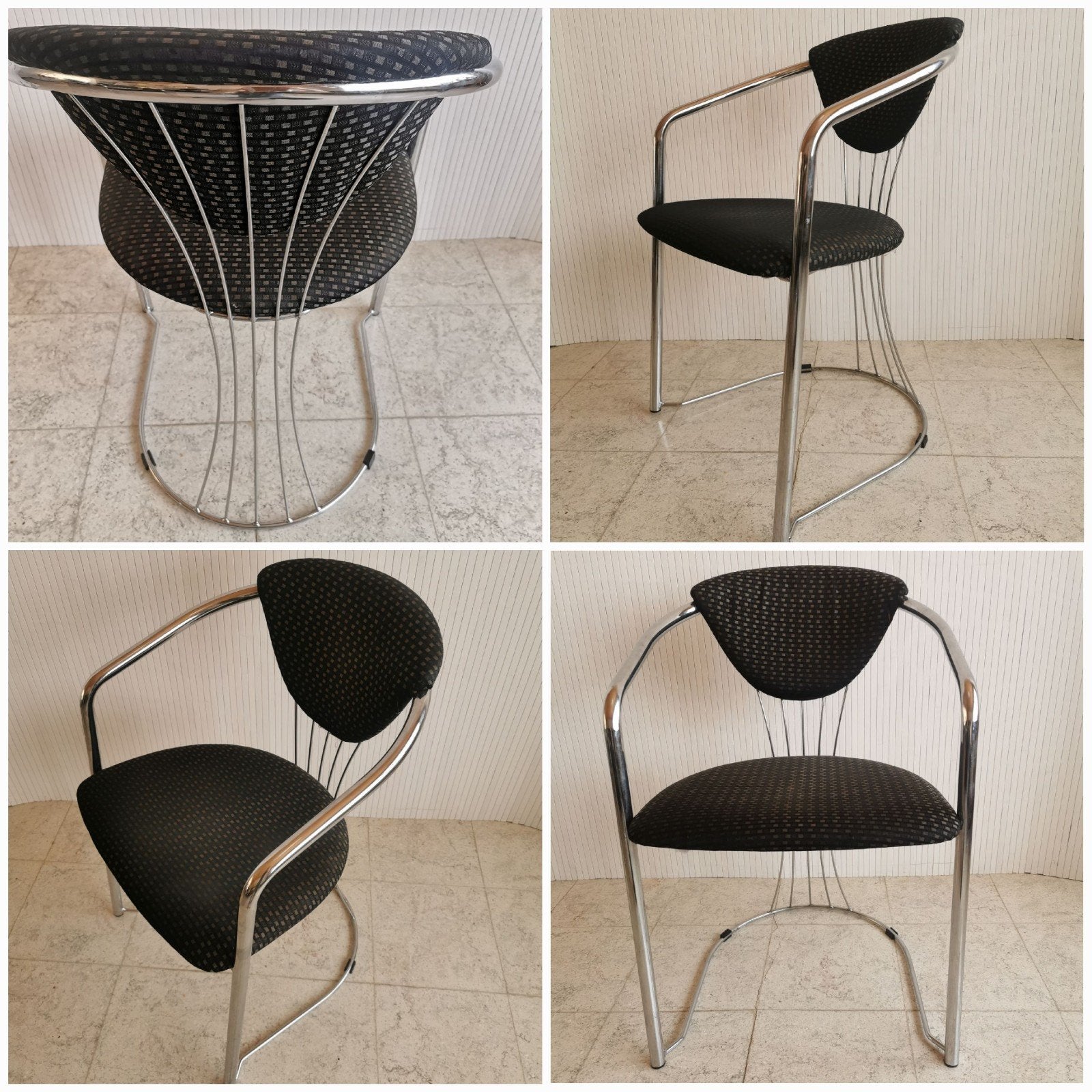 4 vintage stoelen, Ophalen