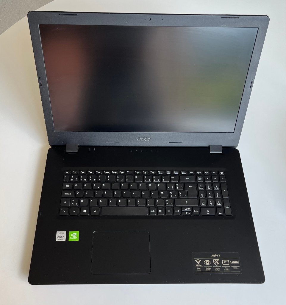 Acer Aspire 3 A317-51G-53YF, Enlèvement ou Envoi, 17 pouces ou plus, 8 GB, Ne fonctionne pas