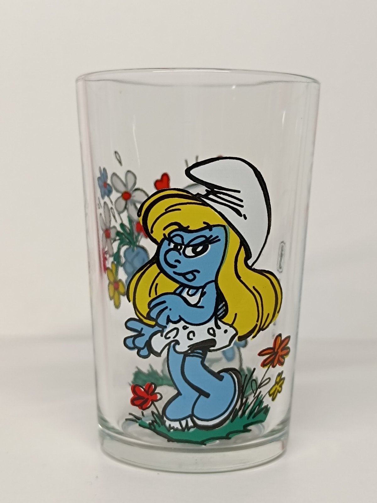 Smurfen Peyo Benedictin vintage glas, Verzamelen, Smurfen, Ophalen of Verzenden