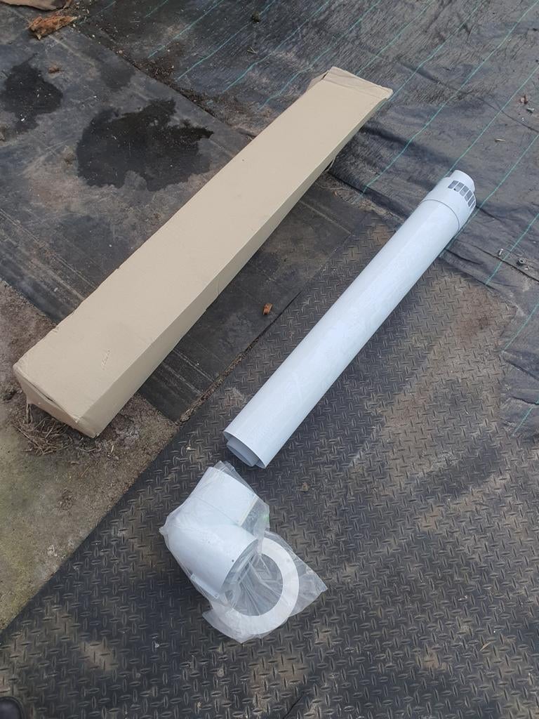 Gevel doorvoer vaillant 80/125, Doe-het-zelf en Bouw, Ophalen