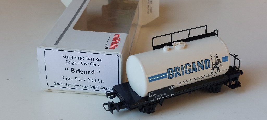 SNCB/NMBS MARKLIN BELGIAN BEER CAR*BRIGAND*HO*AC, Hobby & Loisirs créatifs, Neuf, Courant alternatif, Wagon, Märklin