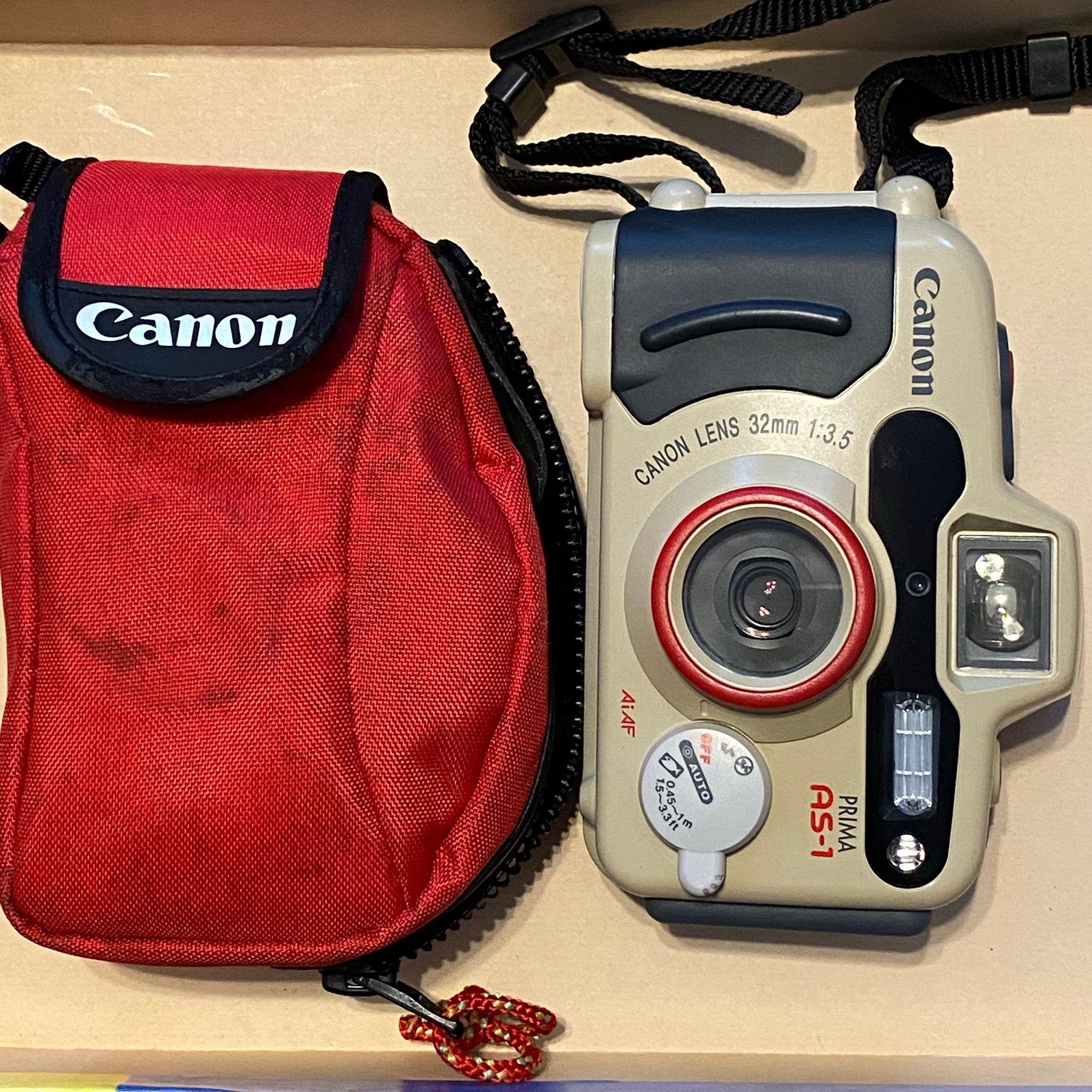 Canon Prima AS-1, waterproof, point&shoot *comme neuf, Enlèvement ou Envoi, Comme neuf, Compact, Canon