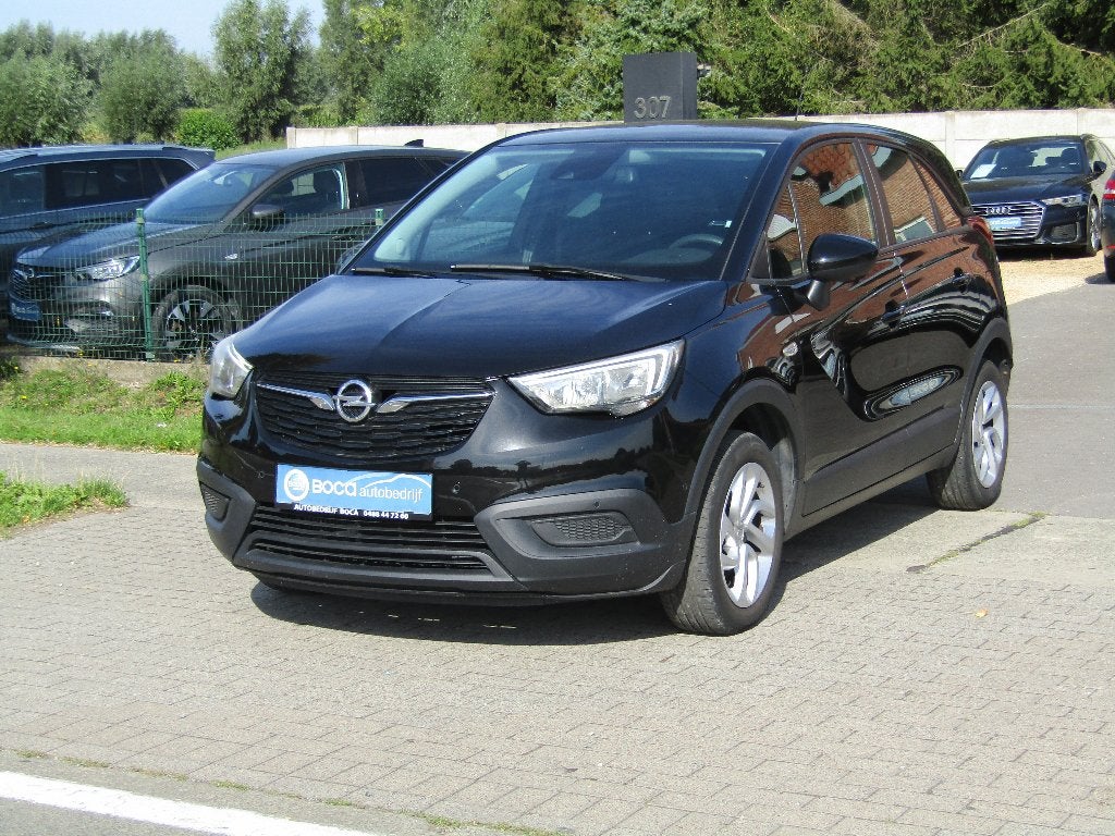 Opel Crossland X 1.2 benzine, Autos, Achat, Euro 6, Boîte manuelle, Noir