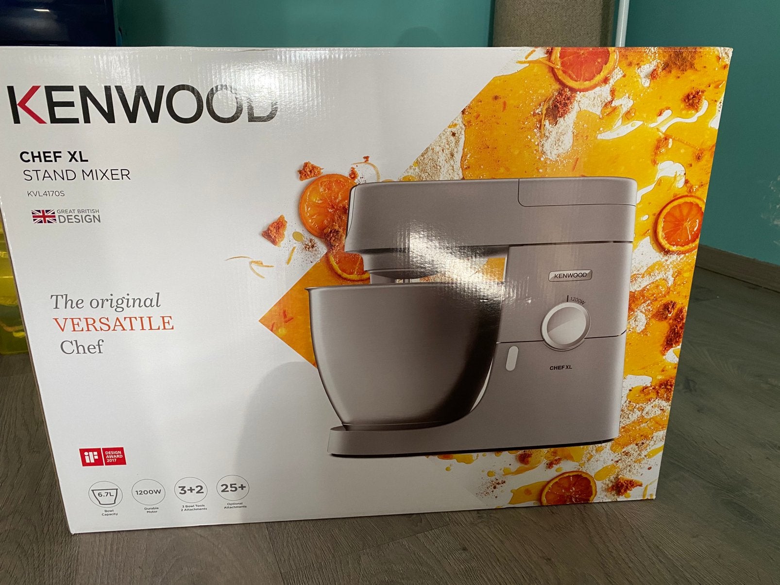 Kenwood Chef XL gloednieuw, Ophalen, Zo goed als nieuw