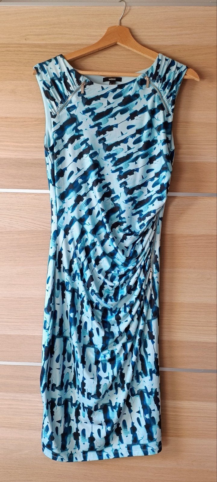 Mexx jurk lichtblauw met print – maat S, Vêtements | Femmes, Mexx, Taille 36 (S), Comme neuf, Enlèvement