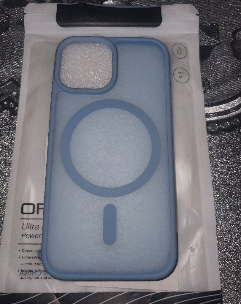 Magsafe Hoesje voor iPhone 12 / 13 Mini – Lichtblauw, Verzenden, Nieuw, MagSafe, IPhone 12 Mini