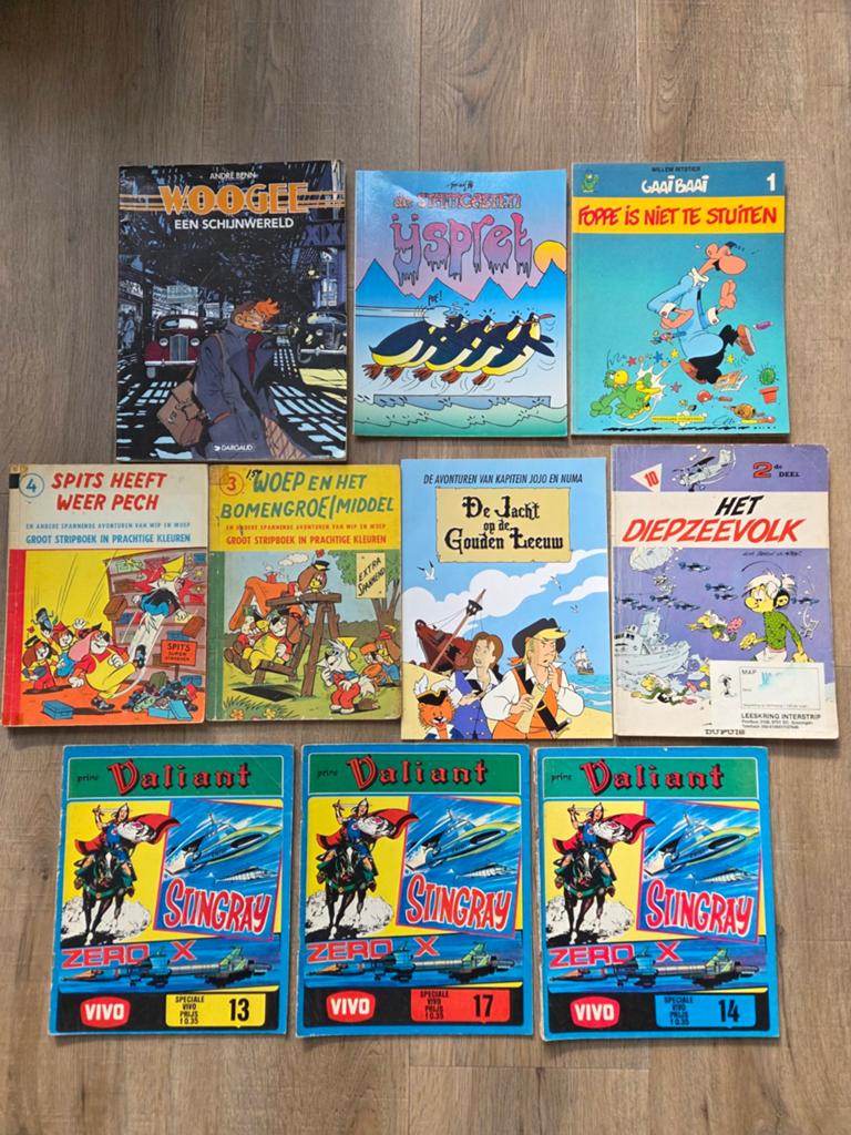 Diverse strips stripalbums partij  vanaf 0,35  per stuk, Boeken, Ophalen of Verzenden