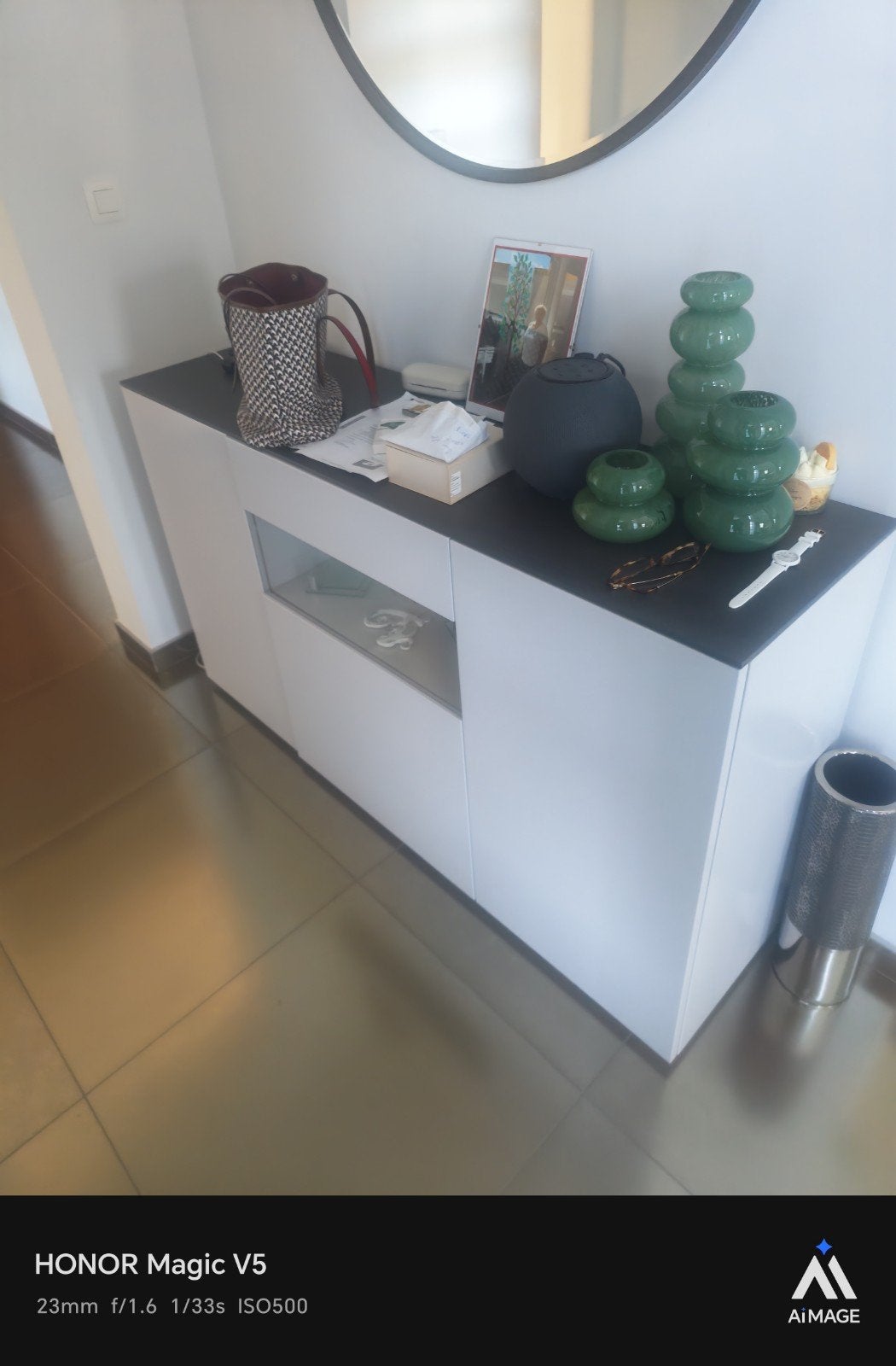 2 dressoirs avec vitrine meuble bar et TV, Maison & Meubles, Enlèvement