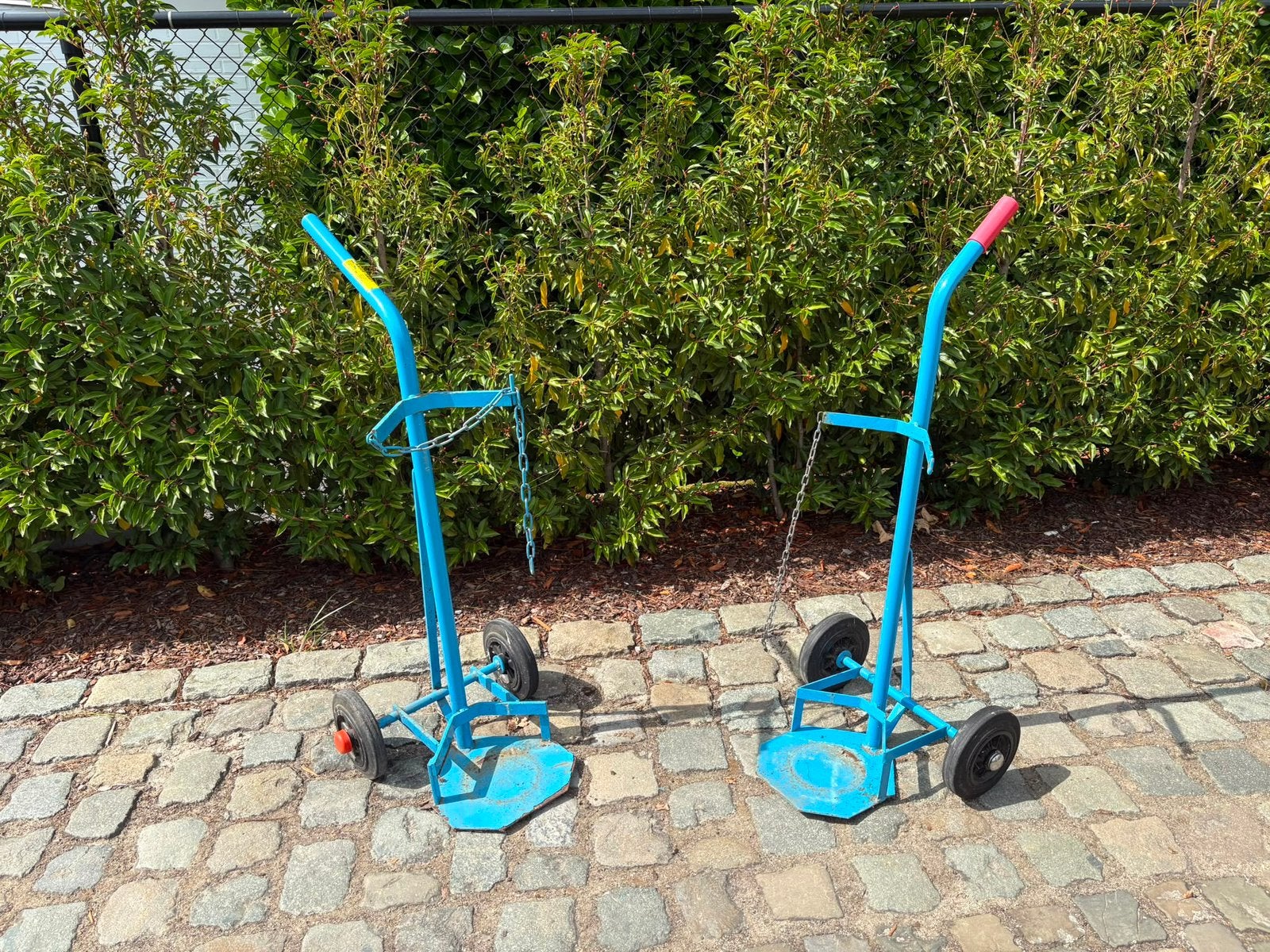 Gasflessenkar 2 stuks, Ophalen, Gebruikt, Transportkar