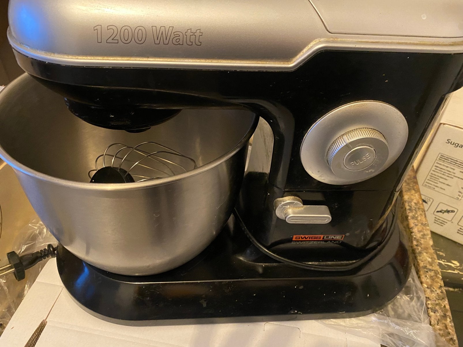 Küchenmaschine / Küchenmixer Swiss Line – 1200 Watt, Ophalen of Verzenden, Zo goed als nieuw